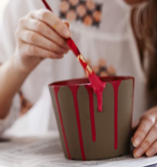 IKEA pottery corner - adults only!