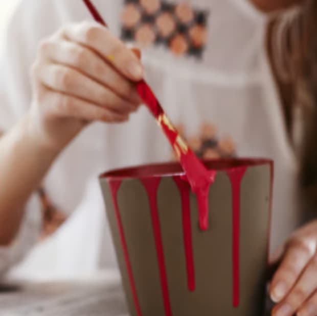 Decorate your own plant pot (13+)