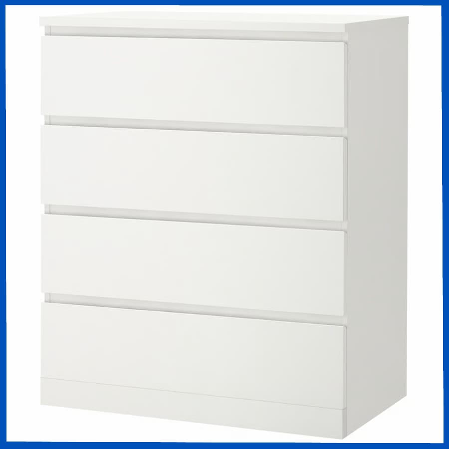 Offer of the week: 50% off MALM 3 drawer white