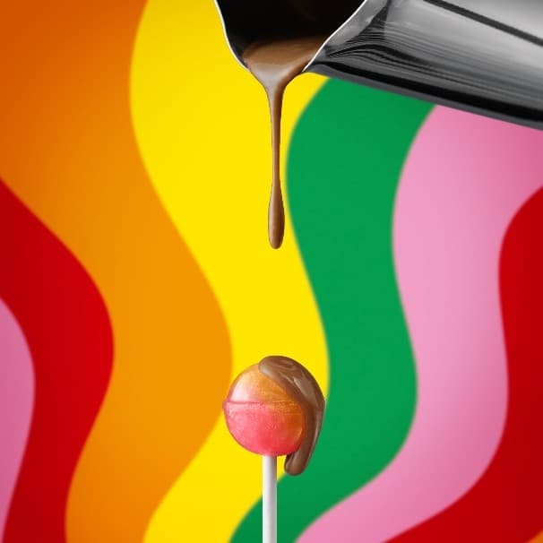 The IKEA x Chupa Chups lollipop