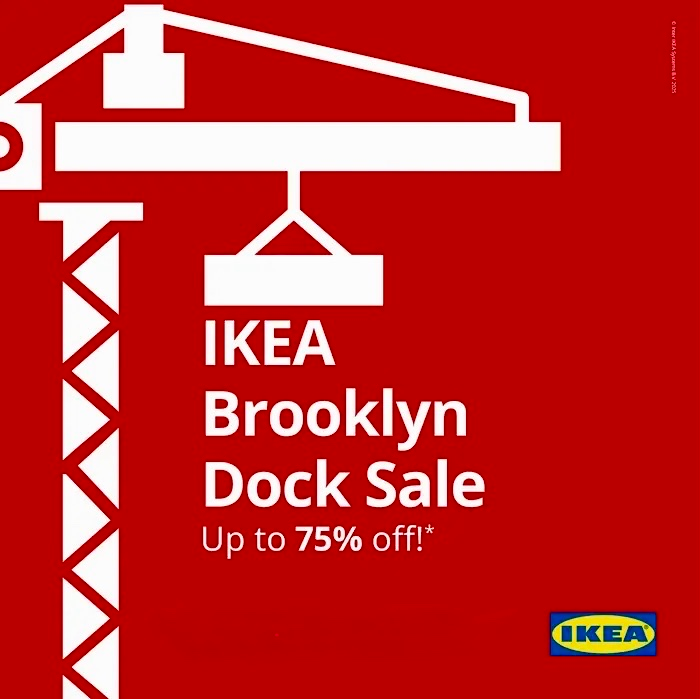 IKEA Brooklyn Dock Sale