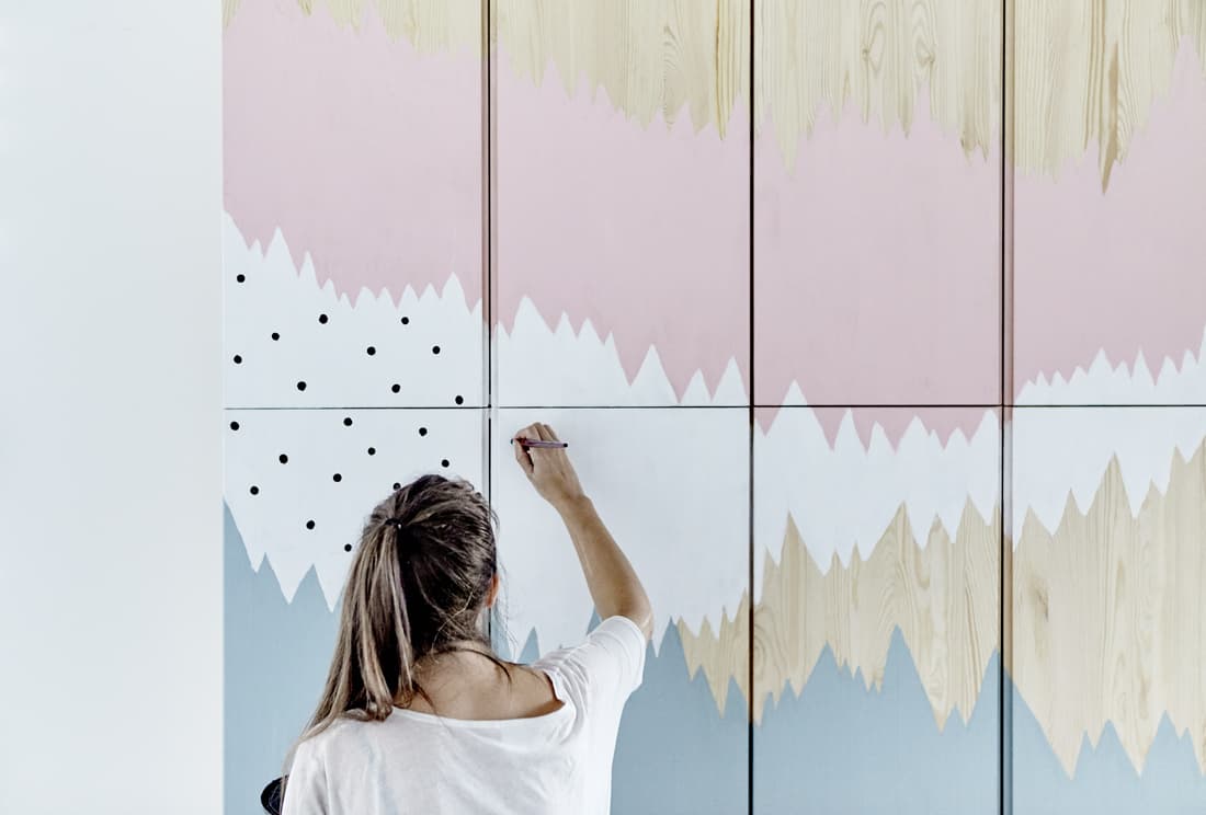 Sustainable Saturdays: Painting IKEA furniture