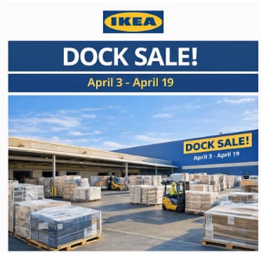 IKEA Atlanta Warehouse Dock Sale Event