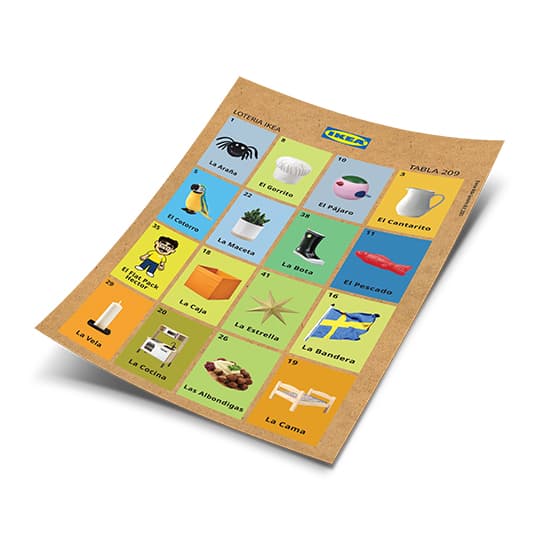 5/8 Free-to-Play Lotería at IKEA Tempe