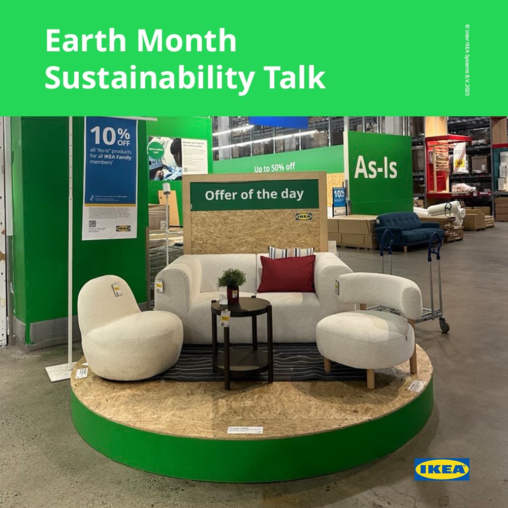 Earth Month Sustainability Talk 🌱
