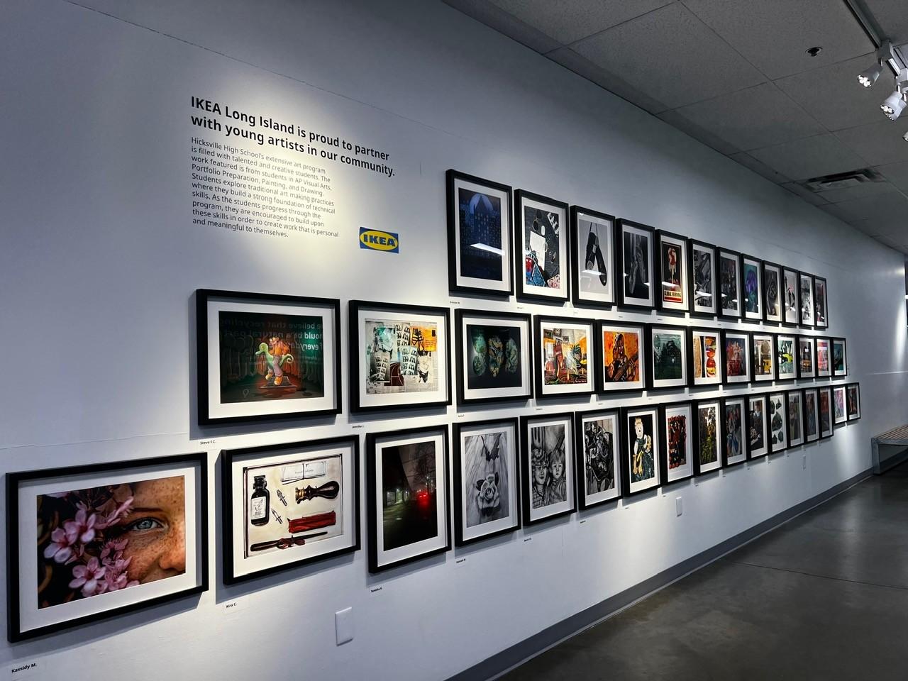 Hicksville High School Art Exhibit