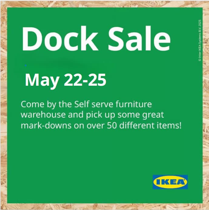 Memorial Weekend Dock Sale