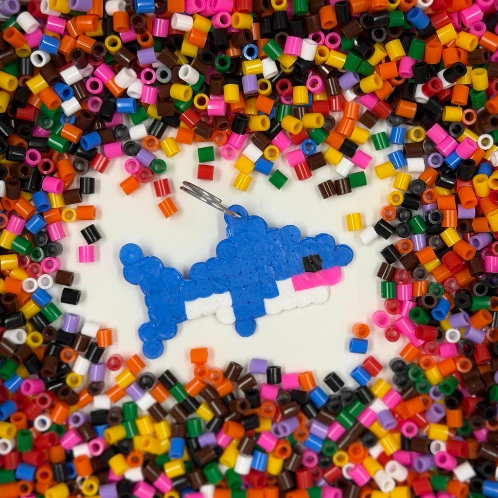 Pride Craft: PYSSLA Bead Keychains
