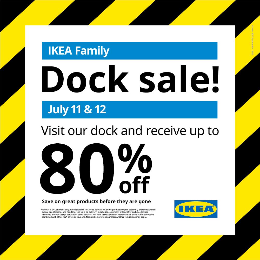 IKEA Columbus Dock Sale!