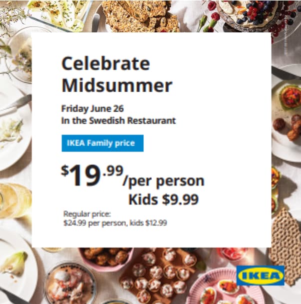 Swedish Midsommar Dinner
