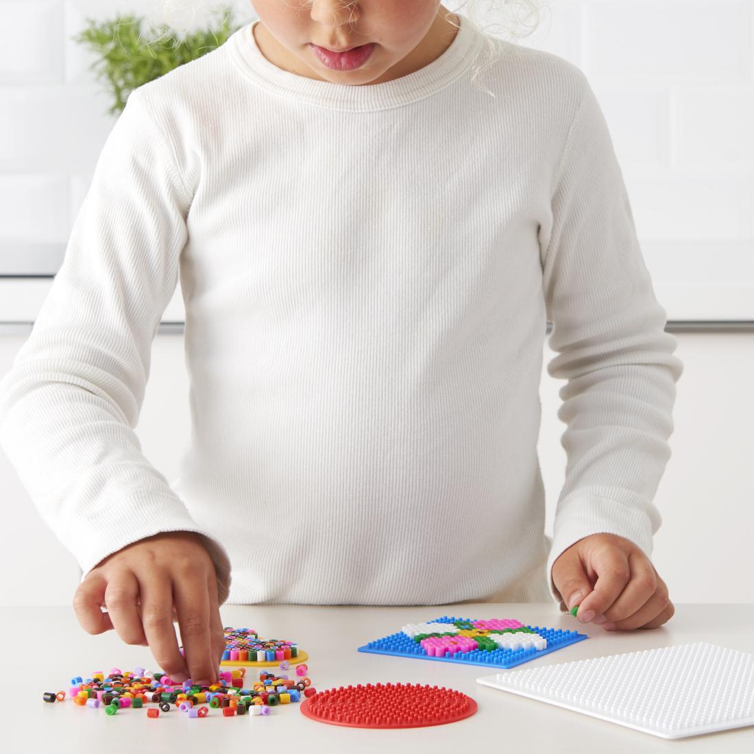 IKEA PYSSLA Beads Soccer Ball Activity