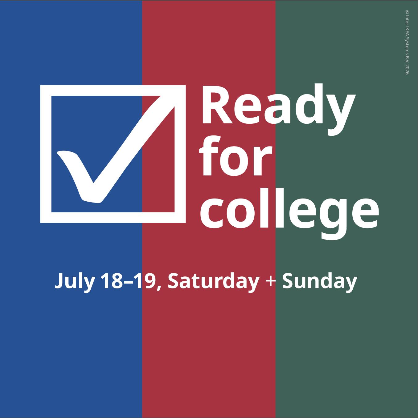 Let’s Get Ready for College at IKEA Long Island