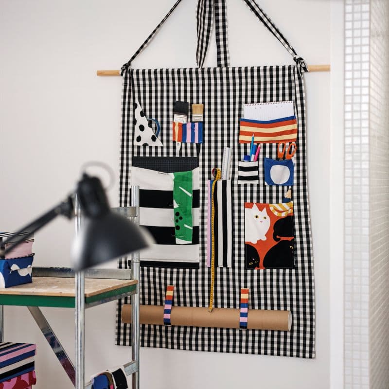 Ready for College: DIY Fabric Wall Organizer