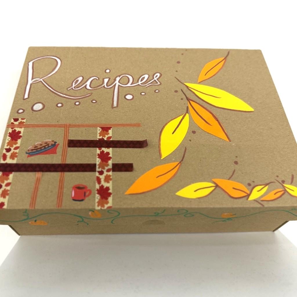 IKEA Family Crafting: Fall Recipe Box