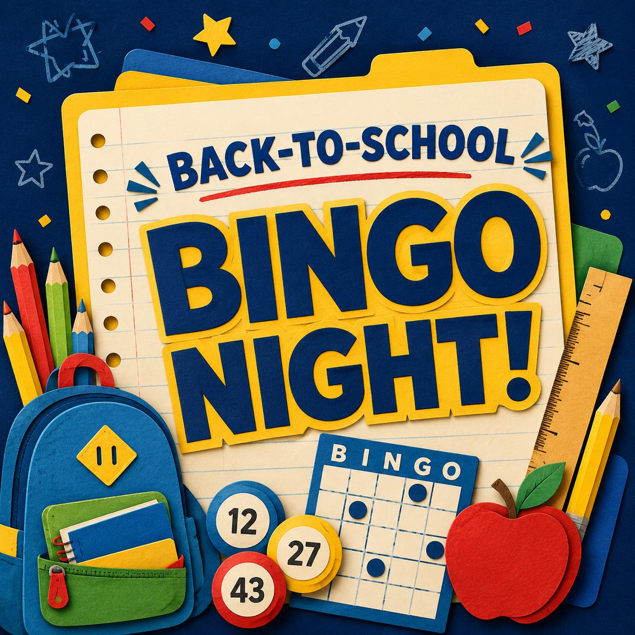 Back-to-School Bingo Night!