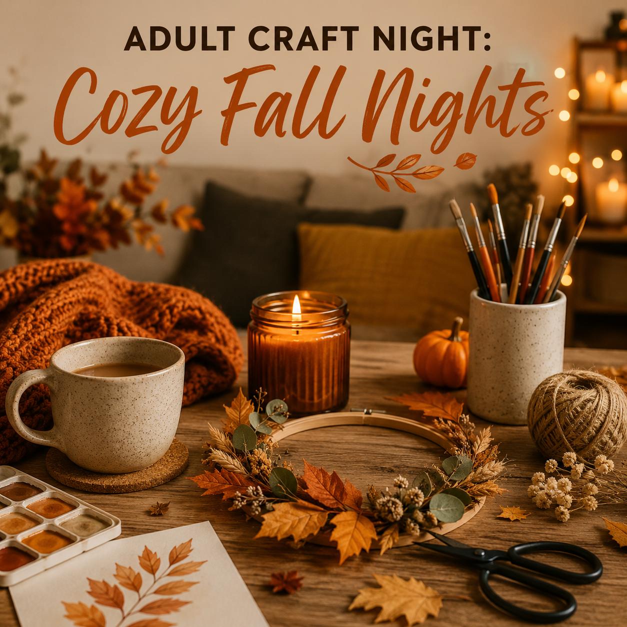 Adult Craft Night: Cozy Fall Nights