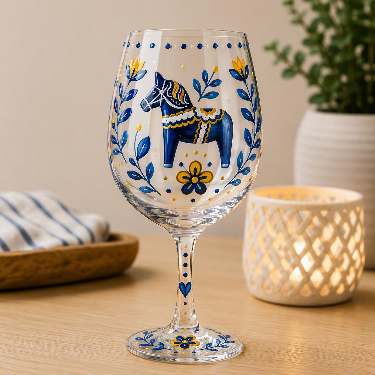 Adults only Craft Night: Wine Glass Painting