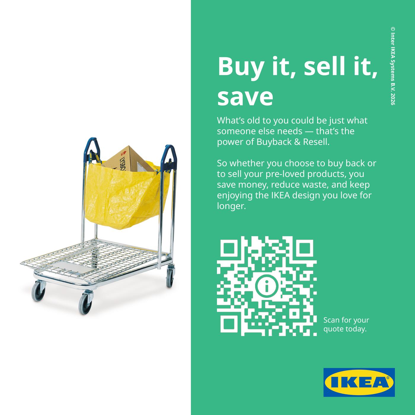 Buy Back and Resell at IKEA