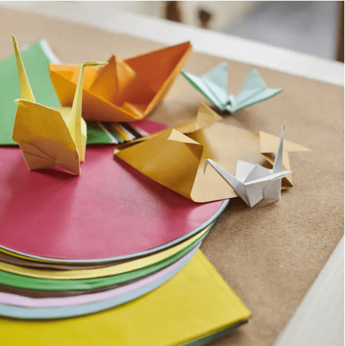 Atelier au Småland : Origamis 🎈