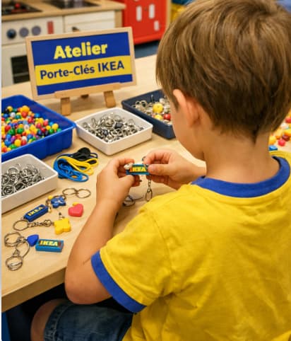 Atelier SMALAND : crée ton porte clé