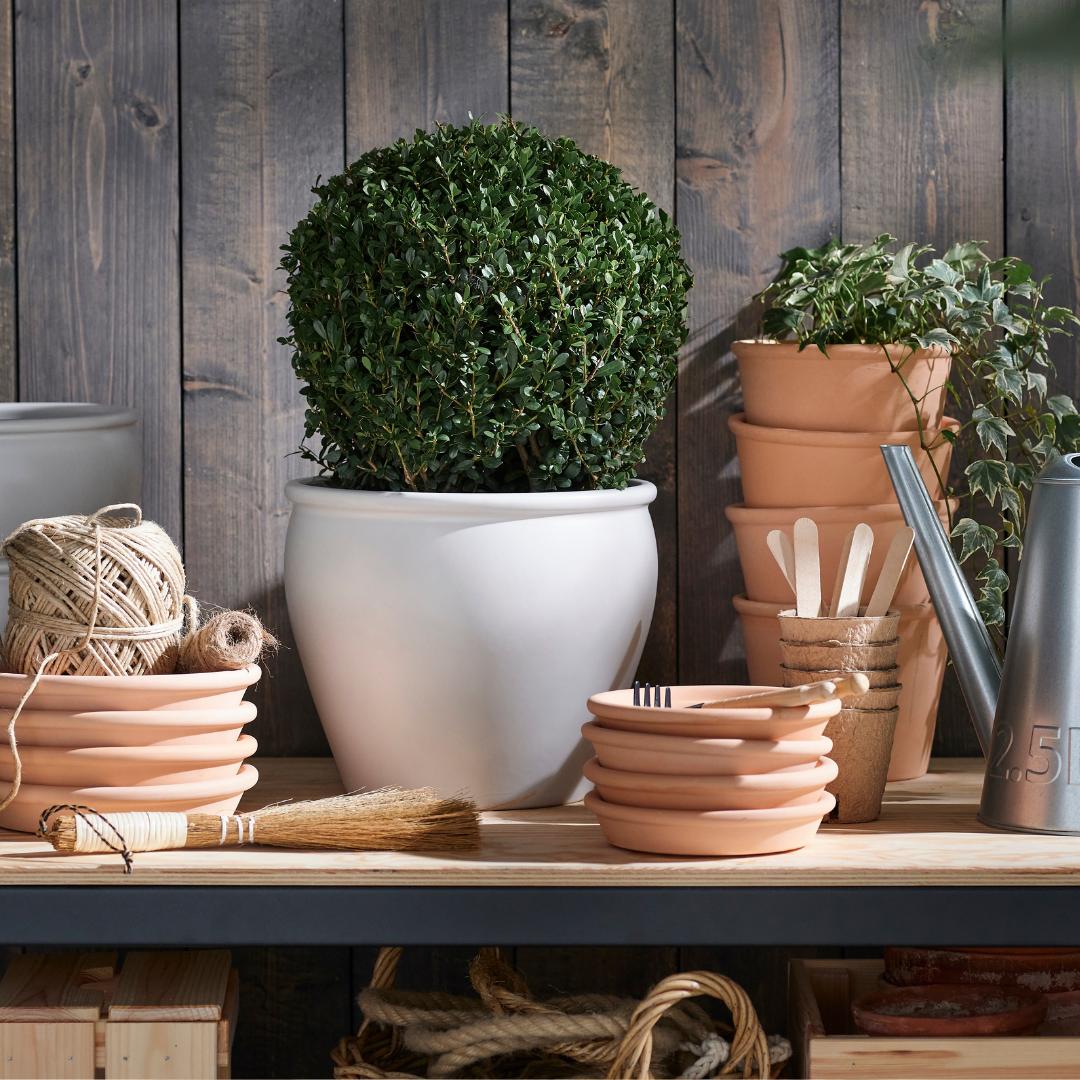 Reprise d'AVRIL : cache-pots et jardinières