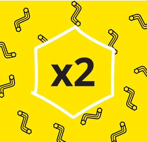 Votre fidélité est récompensée 2 fois plus vite