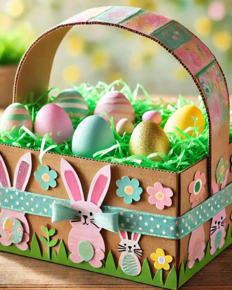 Småland : Atelier création de panier de Pâques