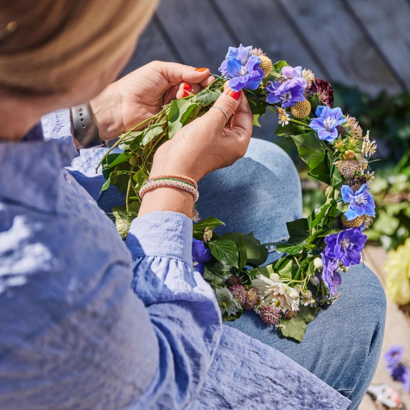 Atelier couronnes de Midsommar