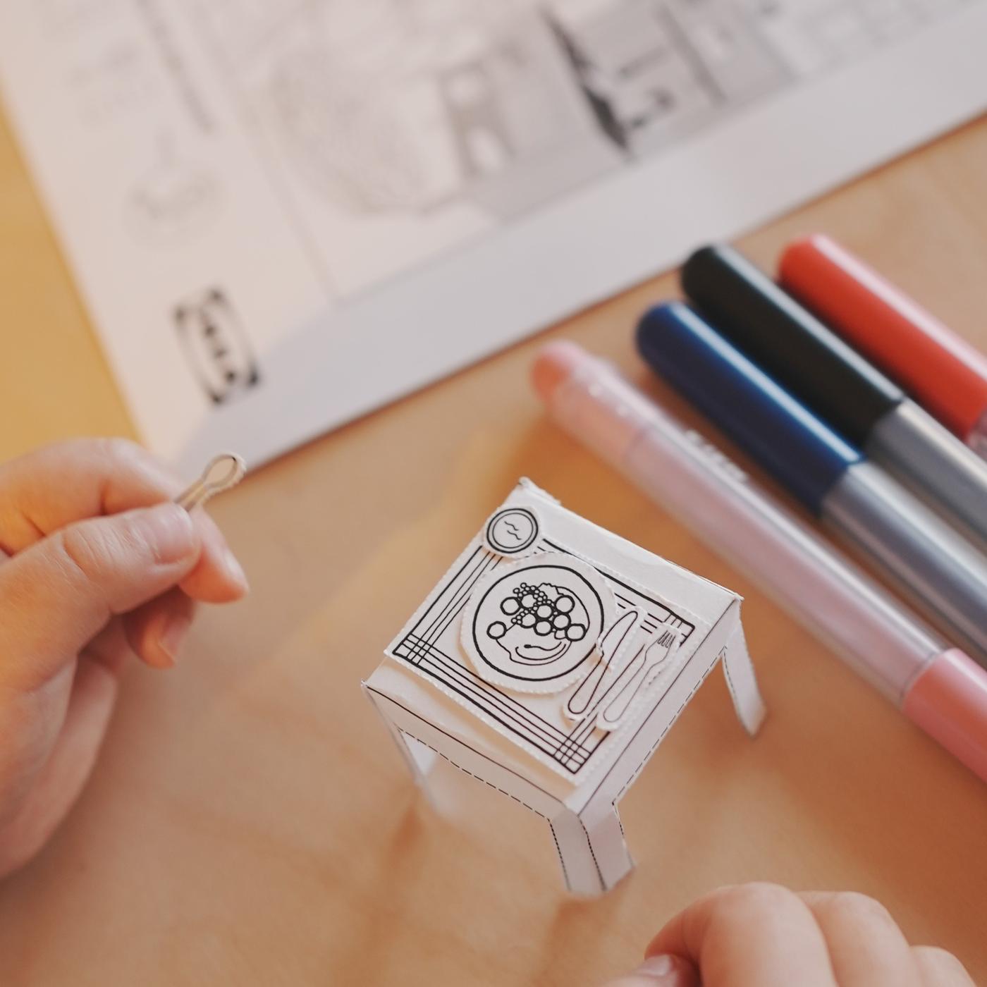 イケアのオリジナル 知育プリントプレゼント