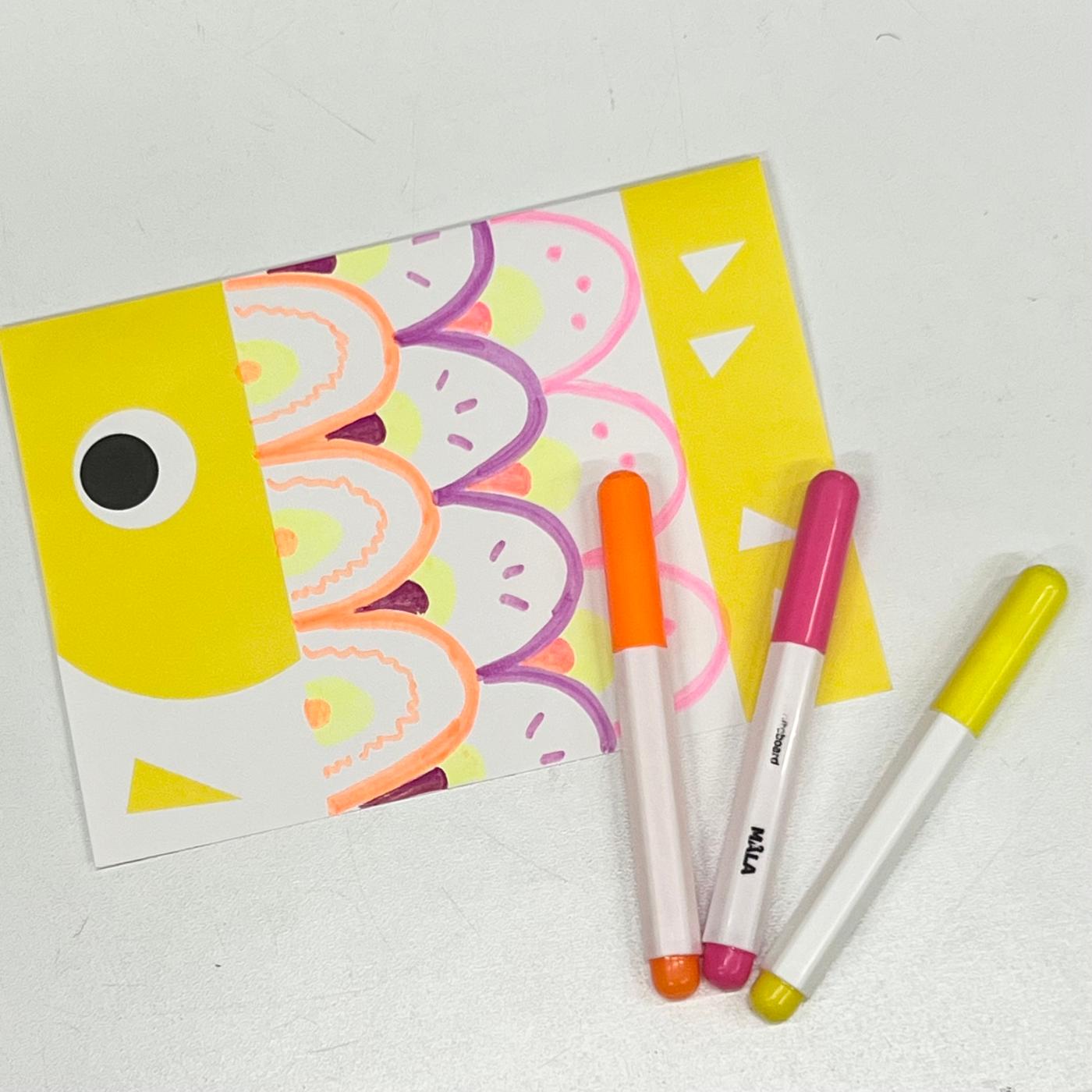 オリジナルのこいのぼりをつくろう