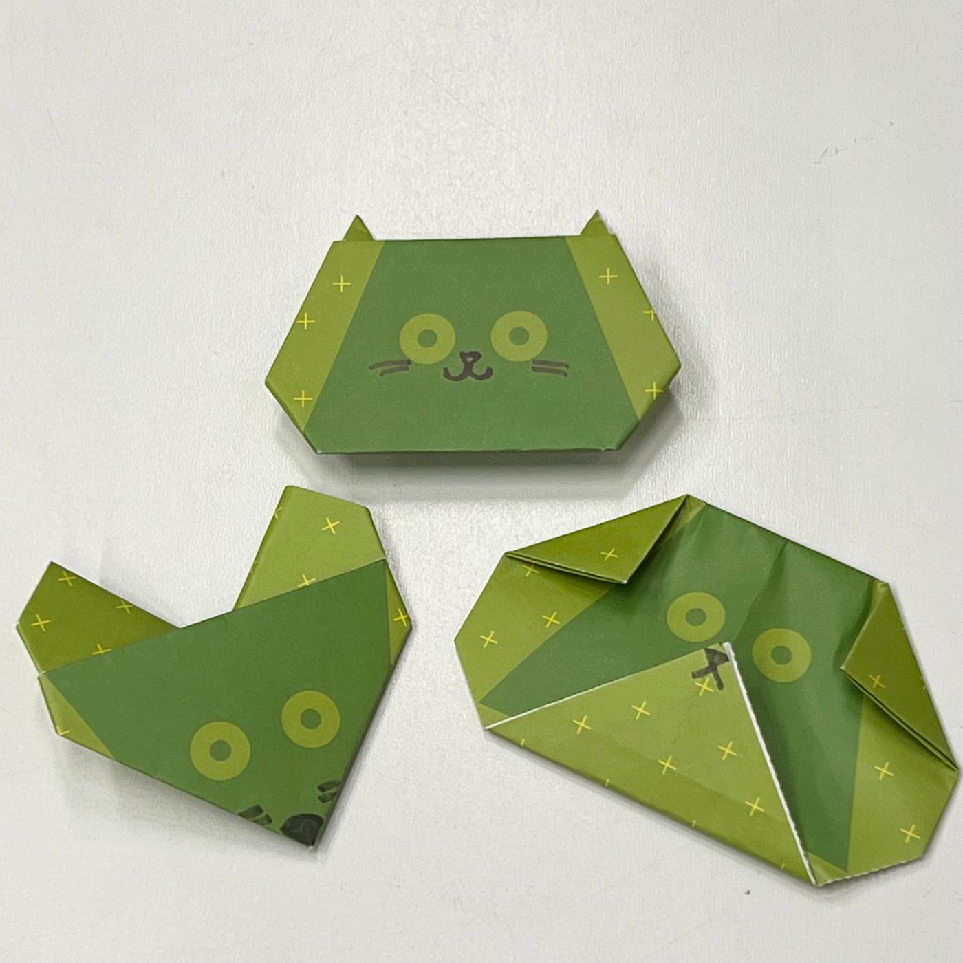 折り紙でどうぶつをつくろう