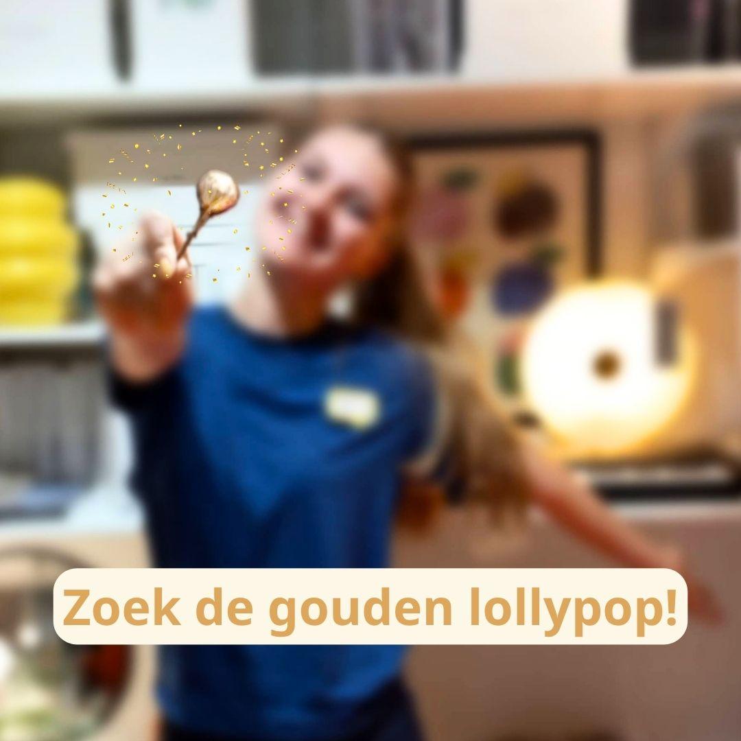 Zoek de gouden lolly & Win €20 shoptegoed!