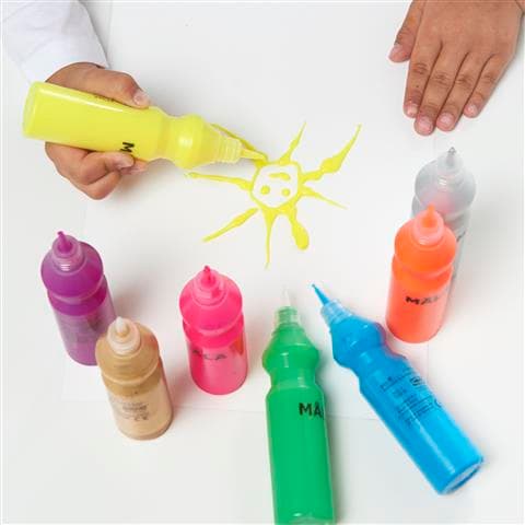 Pictură pe față cu modele de primăvara