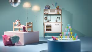 お話し中 ＊ 美品 IKEA イケア おままごと キッチン ドゥクティグ IKEA/イケア/通販]DUKTIG ドゥクティグ おままごとキッチン, バーチ