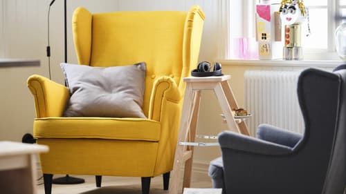 Fabric armchairs