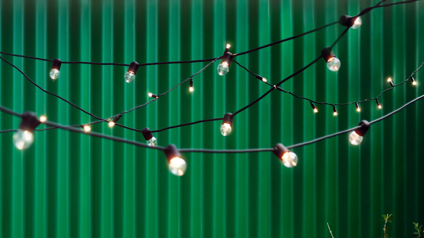 Cafe Lights LED Festoon Lights IKEA