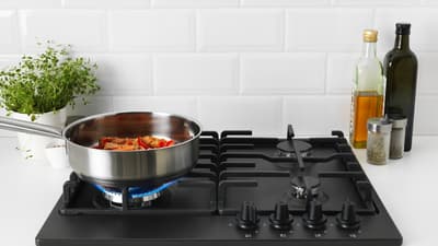 Gas cooktops
