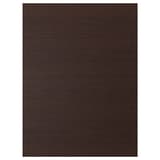 ASKERSUND Küchenfront, Esche dunkelbraun, Spanplatte mit Melaminfolie