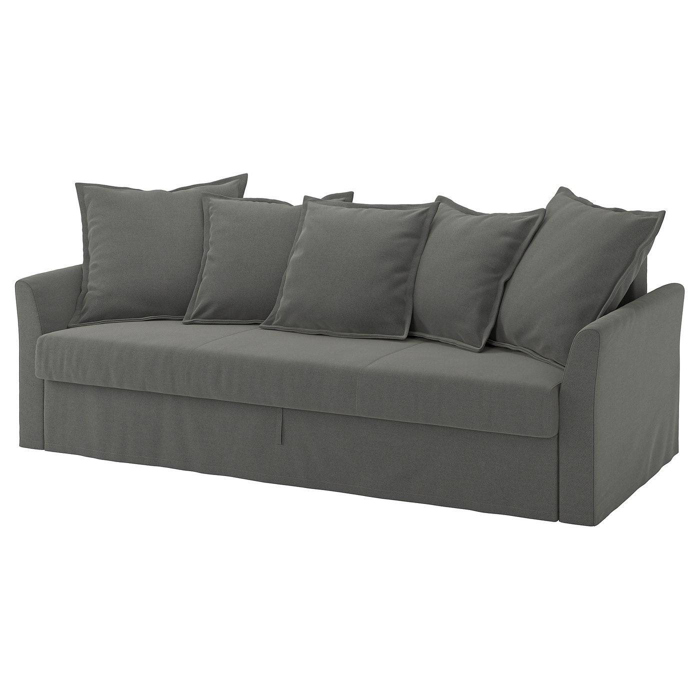 イケアコーナーソファベッド, オッルスタ ライトブルー (HOLMSUND) - 一月１８日以降受け渡し可能 HOLMSUND corner sofa-bed Orrsta light blue - IKEA
