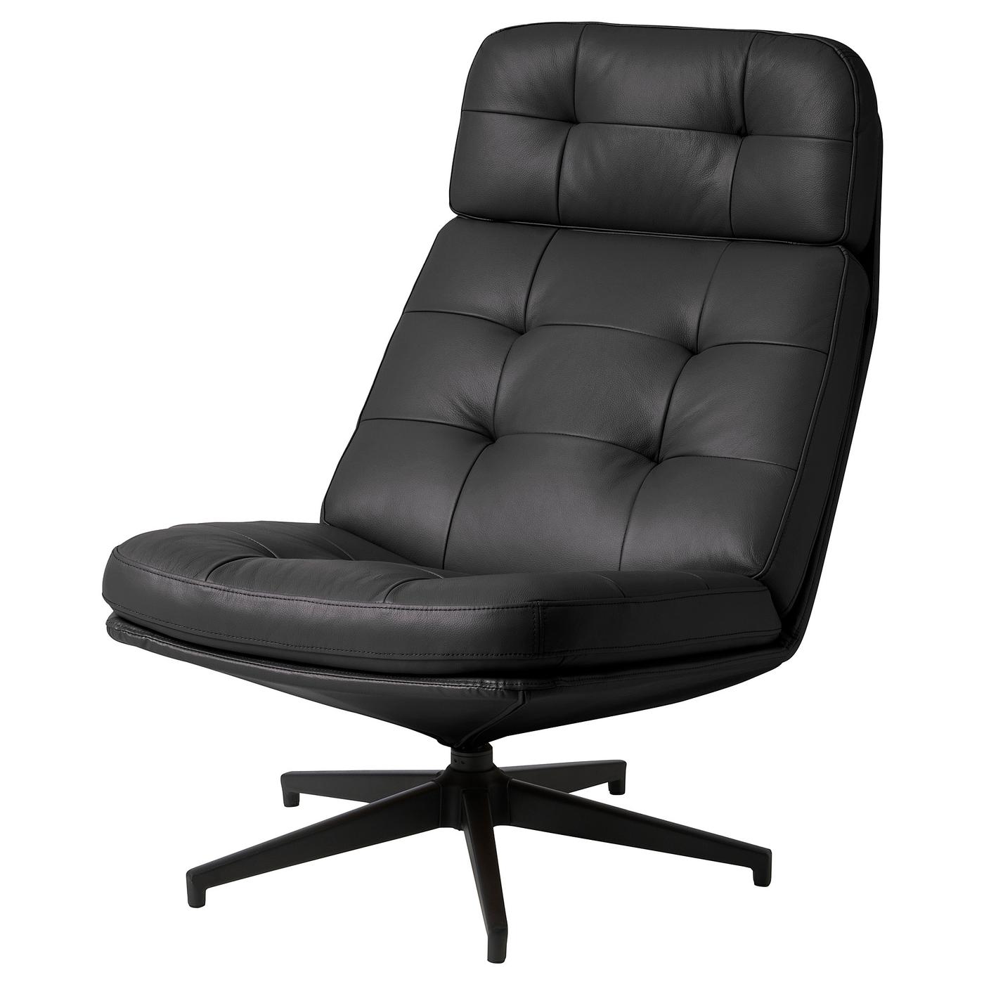 HAVBERG swivel easy chair, Grann/Bomstad golden-brown - IKEA