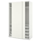 KLEPPSTAD armario con 3 puertas, blanco, 117x176 cm - IKEA