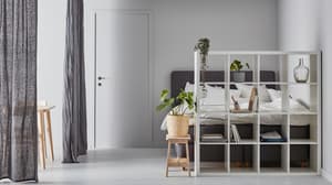 IKEA パーテーション SIDORNA シドルナ ルームディバイダー, グレー, 320x195 cm - IKEA