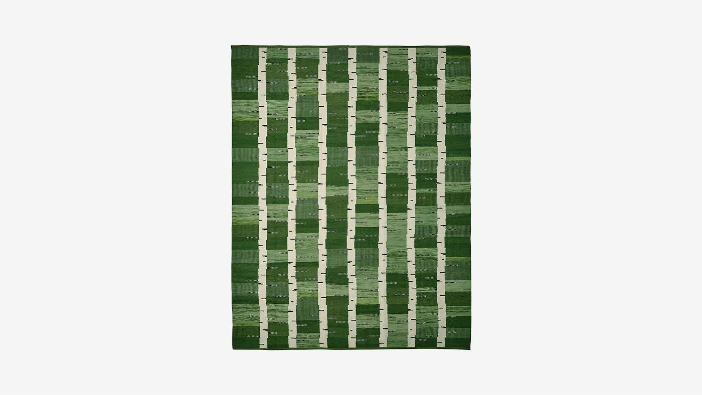 IKEA STOCKHOLM ストックホルム ラグ STOCKHOLM ストックホルム ラグ 平織り, ハンドメイド