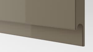 VOXTORP dark grey-brown fronts