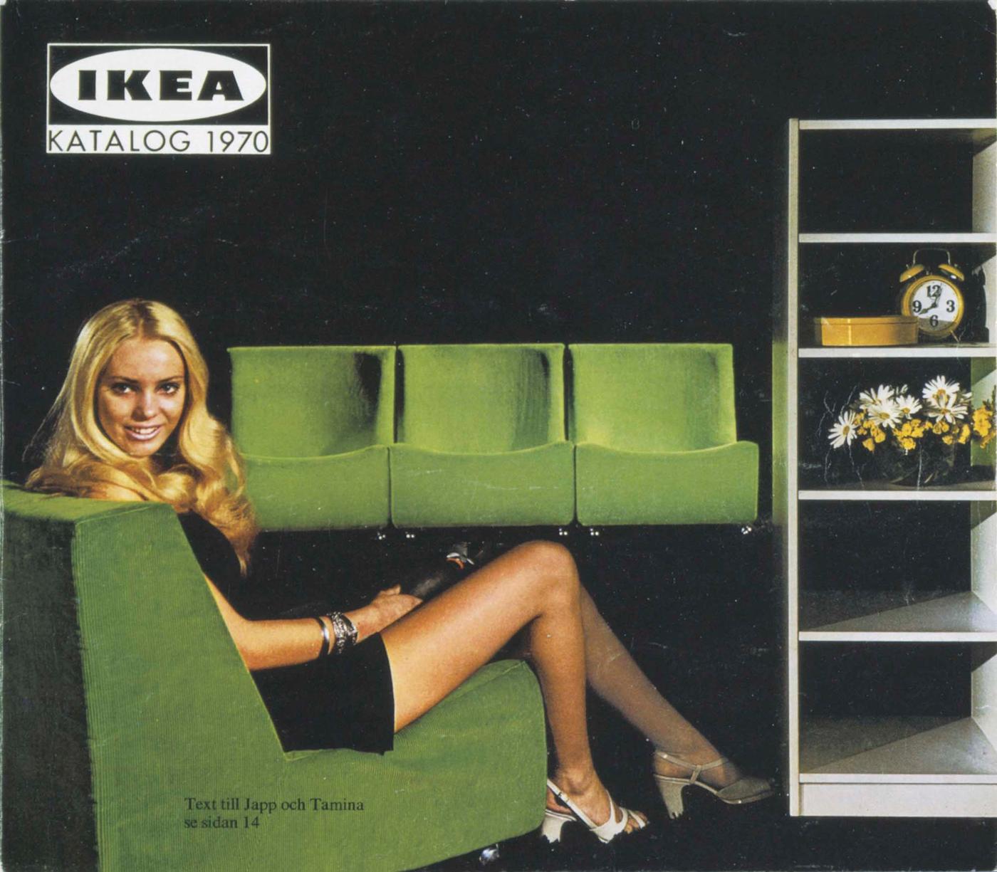 The cover of the IKEA catalogue from 1970.