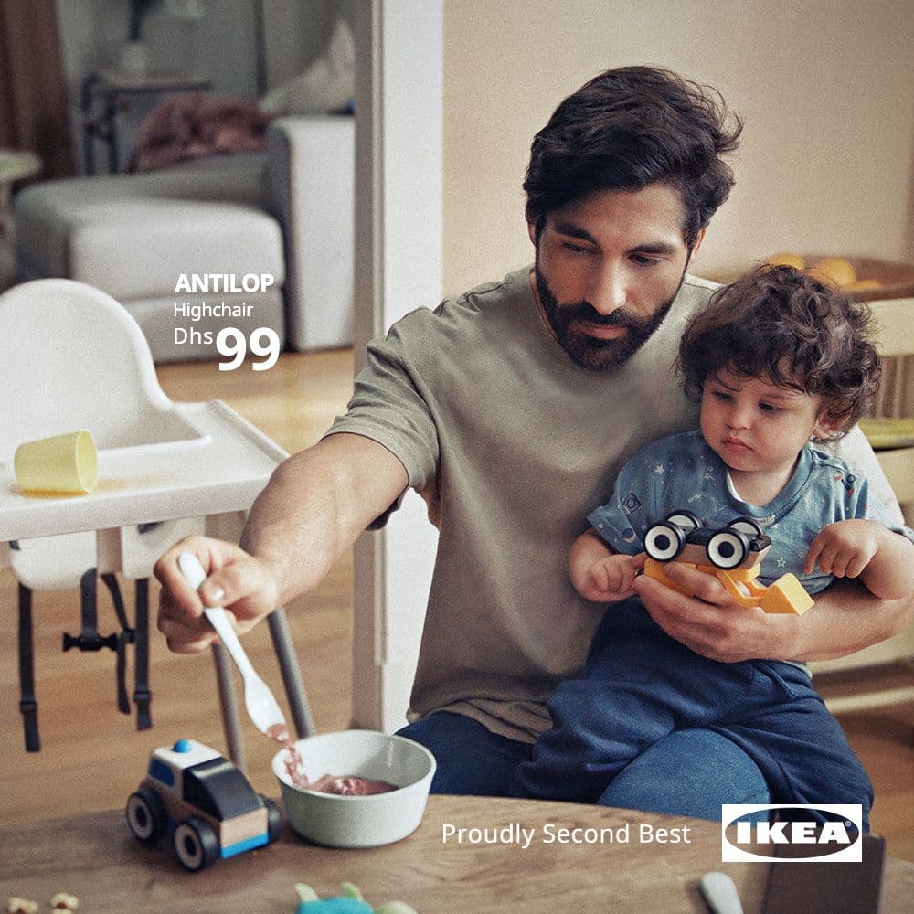 AlFuttaim IKEA's 'Proudly second best' campaign IKEA Global