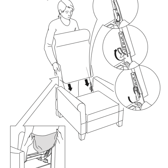 Assembly instruction illustration.