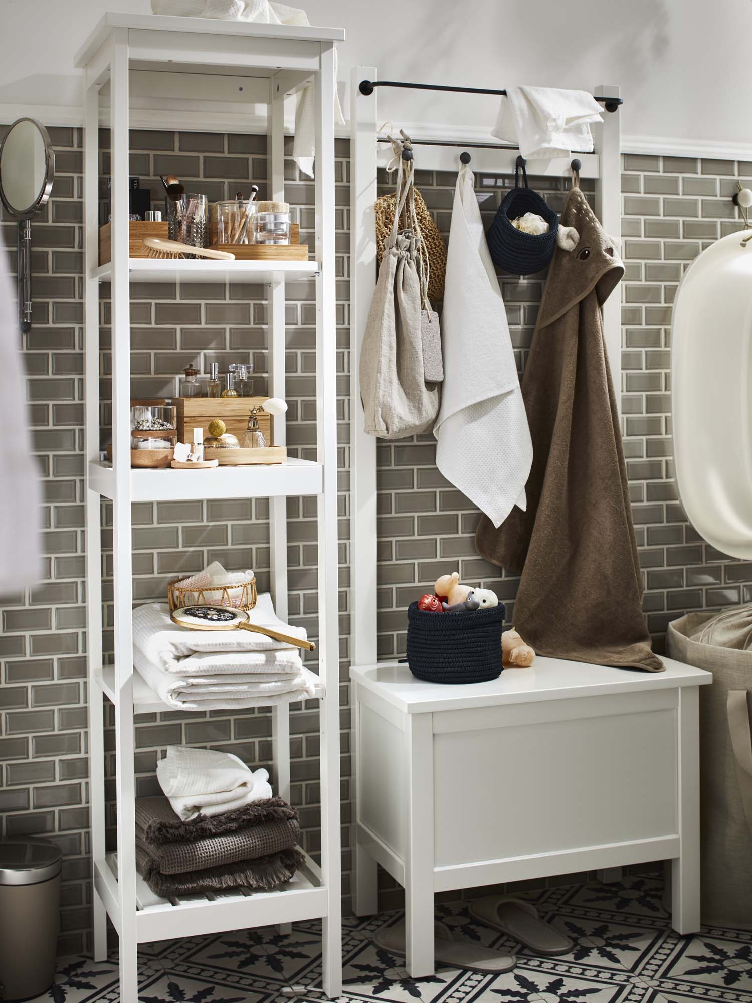 Storage school: Bathroom decluttering – IKEA Global