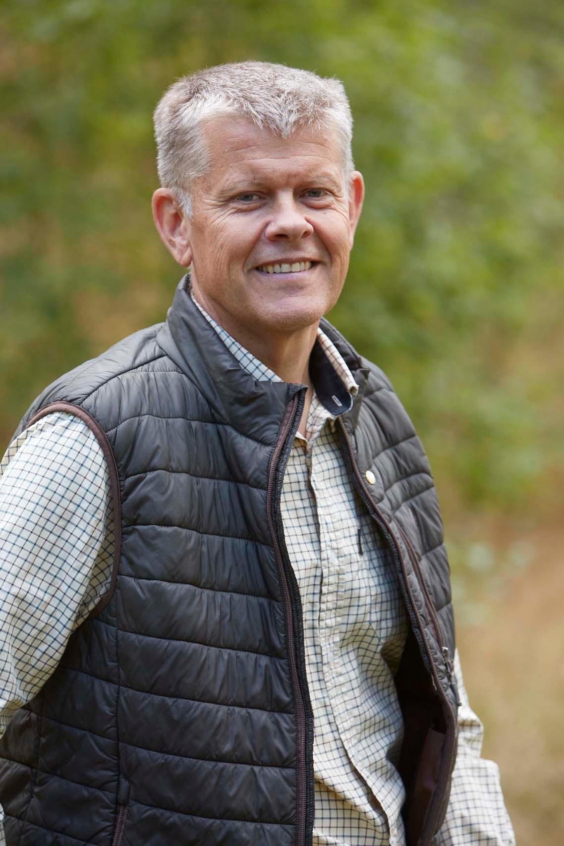 A portrait of Inter IKEA Group's Global Head of Raw Materials, Ulf Johansson.