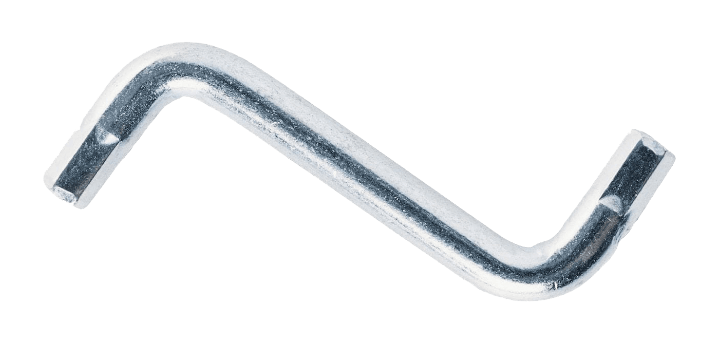 A silver IKEA allen key.